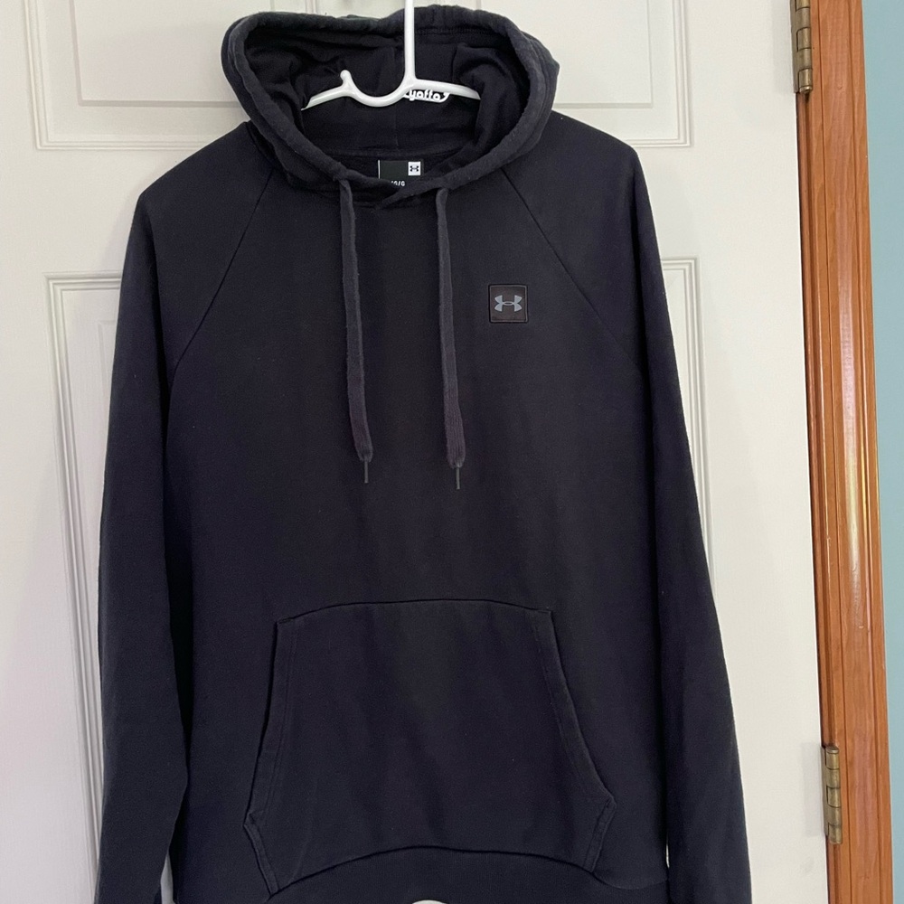 LG Black Hoodie Sweatshirt Pullover